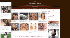 Desktop Screenshot of directory5.org
