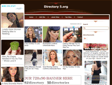 Tablet Screenshot of directory5.org